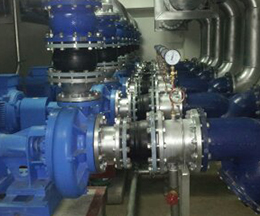 駱盈為長春萬達廣場提供橡膠接頭